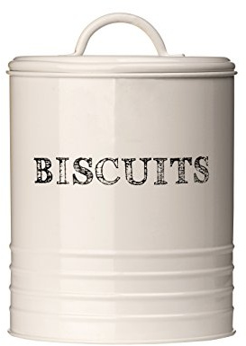 Premier Housewares Sketch Tarro para Galletas, Color Crema