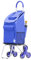 dbest products Bigger Trolley Dolly Stair Climber Blue Einkaufswagen, Polyester, blau