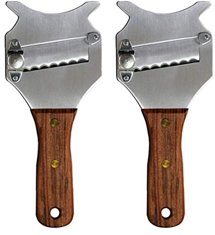BESTonZON Grattugia Cioccolato,Affettatartufi in Acciaio Inox Cioccolato Grattugia Taglia Tartufo Utensili da Cucina (2pcs)