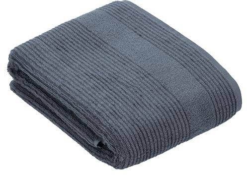 Vossen Tomorrow Badetuch 100 x 150 cm dunkelgrau