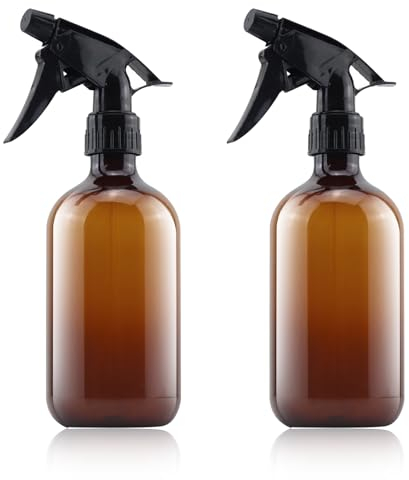 Flacons Pulvérisateur Vide Vaporisateur Bouteilles en Plastique 500ml Spray Bouteille Flacon Pompe pour Nettoyage Jardinage Plantes Coiffeur 2 Pièces