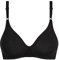 DIM Femme sans Armatures Mes Essentiels by X1 Bra, Noir, 100C EU