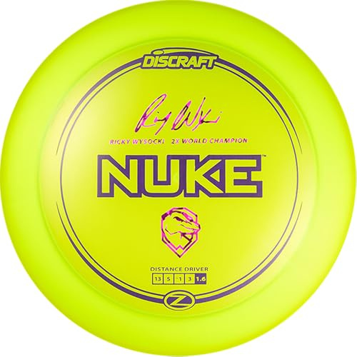 Discraft's Ricky Wysocki Signature Series Z Nuke 167-169 Gram Driver