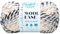 Lion Brand Yarn Wool-Ease Thick & Quick, Super Bulky Wool Blend Yarn for Knitting, Crochet, and Crafts, Moonlight, 1 Pack