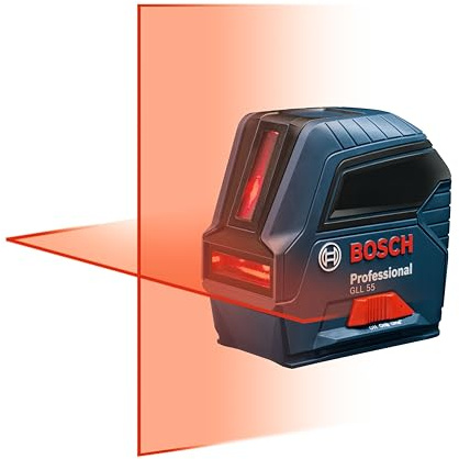 Bosch GLL 55 Self-Leveling Cross-Line Laser