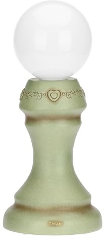 THUN Lampada da Tavolo in Ceramica Incanto di Primavera, 15,6x15,6x23,4 cm, E14/E27, 220-240V