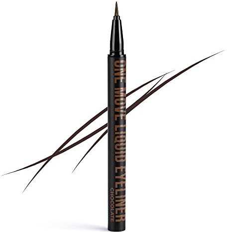 Inglot, One Move Liquid Eyeliner - Waterproof Formula | Extremely Durable | Delicate Matte Finish | Eye Makeup | Perfect Application | 0,55 ml | 02