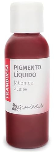 Colorante Rojo Fresa para Jabón de Aceite | Pigmento Líquido en Color Vibrante | Fácil de Usar para Jabones Artesanales en Frío y Caliente | 250 ml