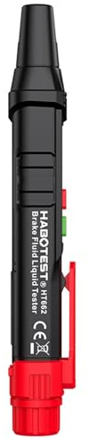 Probador de refrigerante, analizador de comprobación para refrigerante, bolígrafo de inspección de líquido de frenos, para motocicleta, camión, hogar, garaje, carreras, taller al aire libre