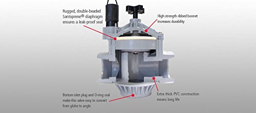 Irritrol 217B Globe/Angle Valve NPT with Flow Control, 2