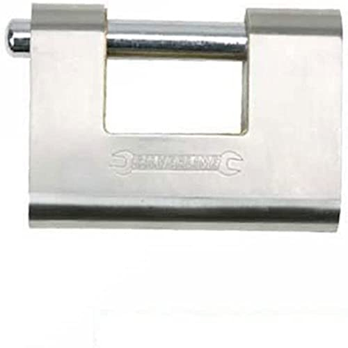 Silverline 380651 Cadenas blindé monobloc 80 mm