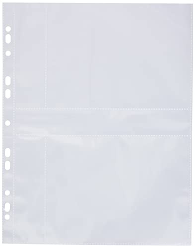 VELOFLEX 5347500 - Fundas para fotos DIN A4, sobres para fotos, fundas de colección, para 4 fotos tamaño 13 x 18 cm apaisadas, 5 piezas