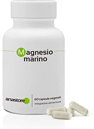 MAGNÉSIUM MARIN * 341 mg / 60 gélules * Titré à plus de 55% en magnésium élément * Energie (fatigue), Équilibre émotionnel, Performances sportives (douleurs musculaires)