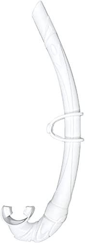 TOMYEER Set de esnórquel para adultos y niños, paquetes de esnórquel, snorkel mojado, fácil respiración, equipo de snorkel, color blanco