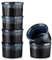 vancasso, Série Glimmer, Ramequin Moules à Soufflé en Céramique pour Four, 6 Pièces?Hauteur 9 cm, Diamètre 6.5cm -280 ML