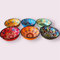 World Home Living Handmade Turkish Moroccan Ceramic Bowls, 12cm, Colourful Designs, Set of Multiple (Set of 6 Bowls)