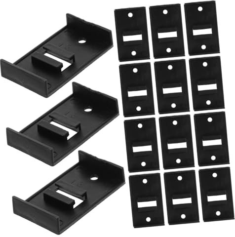 Housoutil 50 Stück Küchenbeinschnallen Aus Kunststoff Schrankfußschnallen-set Für Möbelbeschläge