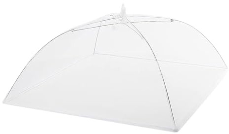 Cubierta de malla para plantas, 43 x 43 cm, tela de malla, verde, tienda de campaña plegable para plantas, protección | Protector portátil estilo paraguas para jardín al aire libre, vegetales, flores