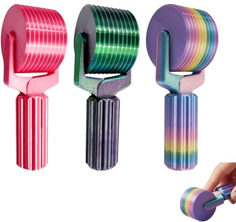 3Pcs Diamond Painting Roller Tool 3D Printed Diamond Art Roller Tools for Smooth Pressing Rhinestone Embroidery Diamond Painting Craft Accessories Kits UK for DIY Handmade Craft Lover Gifts