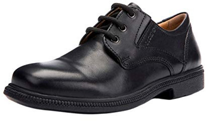 Geox J FEDERICO M, Zapatos de cordones derby, para Niños, Negro (Negro), 31 EU