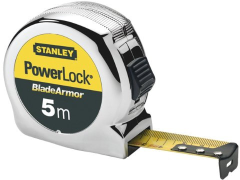 Stanley 0-33-514 - Flexómetro PowerLock BladeArmor 5m x 25mm