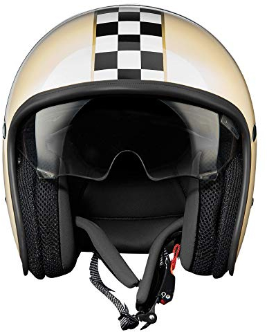 Premier HELM VINTAGE CK,LIGHT BEIGE/WEISS/SCHWARZ,XL