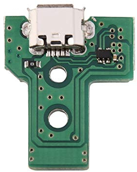 Topiky Ladebuchse Platine für Controller 4, für 4 Controller, USB Ladeanschluss Reparatur Teil Ersatz,für -Game-Controller