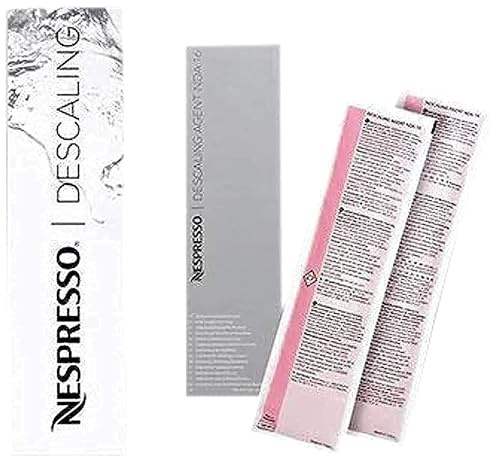 NESPRESSO DESCALING KIT INCLUDES 2 UNITS NEW VERSION