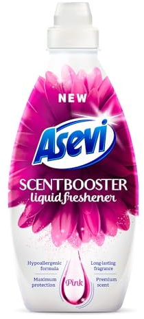 Asevi Liquid Laundry Freshener, In Wash Scent Booster, Laundry Perfume, Laundry Scent Booster, 720ml, 36 Washes, Pink
