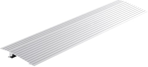 VEVOR Rampe de Seuil Hauteur 2,5 cm Rampe de Portes pour Fauteuil Roulant Capacité de Charge 362,8 kg en Aluminium Rampe Modulaire Réglable pour Fauteuils Roulants, Scooters, Fauteuils Électriques