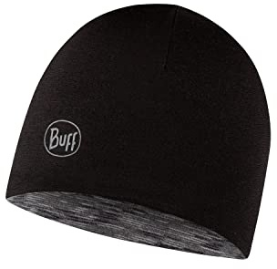 Buff®| LW Merino Wool Reversible Mütze Garçon Fille, Echarpe multifonctionnelle, 100% Laine mérinos, Randonnée, Outdoor, Durable, Légère, Épaisse, Taille Unique