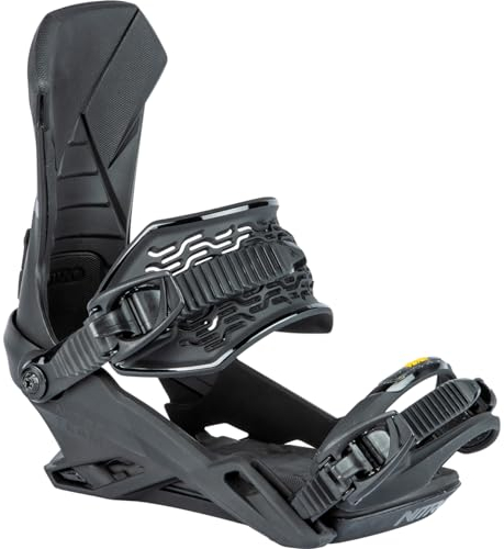 Nitro Snowboards Herren Team Snowboardbindung, Ultra Black, L