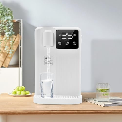 Distributeur d'eau chaude instantanée de 3 l - Distributeur d'eau chaude de bureau - Peut être utilisé dans le bureau, la chambre à coucher, le salon (blanc)