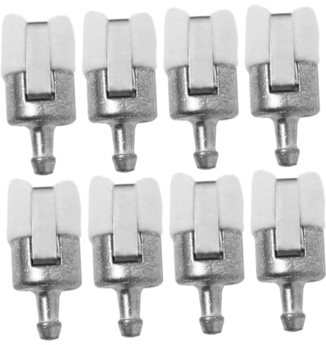 TINEASUR 8stücke Kraftstofffilter Für Rasenmäher Gartengeräte Und Kleinmotoren Passend Aus Hochwertigem Material Installieren