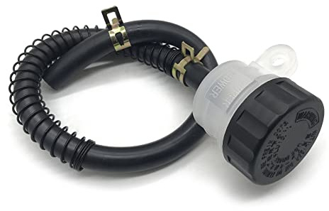 70cc 110cc 125cc 125cc Washer Fluid Bottle Cap Motor Filler Hose Cover Grommets with Cup for Motorcycle Brake Oil Hose Fluid Lizvia Rear Cylinder Tank