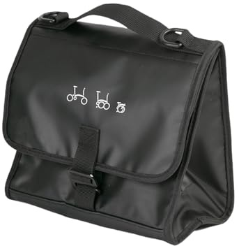YIGZYCN Bolsa térmica de instalación rápida para bicicletas plegables. Cuenta con tela impermeable y cremalleras antideslizantes, tiradores universales para manillar de bicicleta