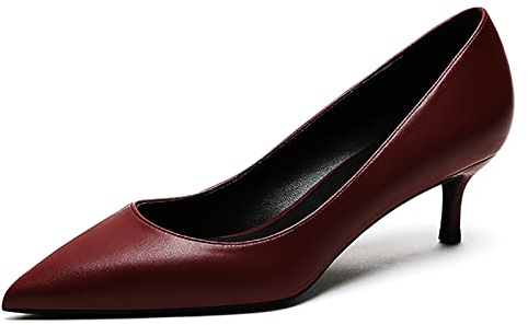 HHRFCS Tacco 8cm, Scarpe décolleté Classiche Chiuse a Punta con Tacco Alto da Donna Scarpe décolleté con Tacco Alto a Spillo Scarpe décolleté Slip on Scarpe da Festa