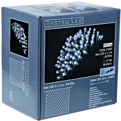 System LED 465-18-33 Net LED 300 x 300 cm Extra, cool light