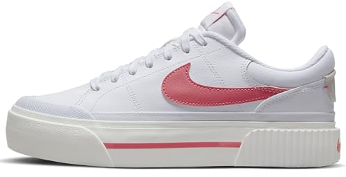 Nike Damen WMNS Court Legacy Lift Sneaker, Weiß Coral 102, 38 EU