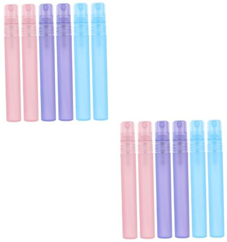 PACKOVE 2 Set Bomboletta Spray Fiala Spray Flacone Spray Da Viaggio Bottiglie Di Spruzzo Piccole Mister Flacone Spray Bottiglie A Spruzzo Bottiglia Spray Per L'acqua Plastica 6 Pezzi*2