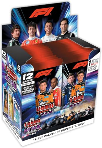 Topps Formula 1 2026 Turbo Attax – full box