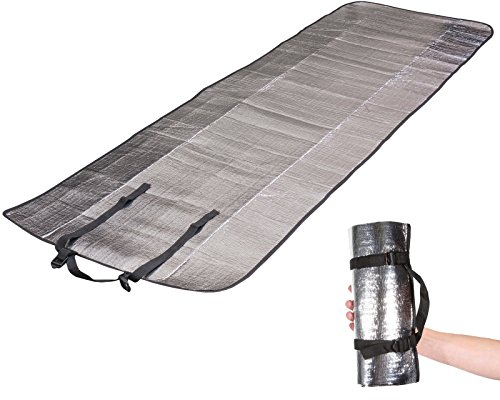 Outdoor Alu Isomatte Single Alumatte Thermomatte Isoliermatte 110 g leicht 190 x 60 cm