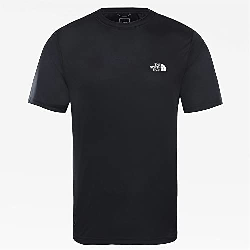 The North Face Herren Tee M Reaxion Amp Crew, TNF Black, S, 3RX3