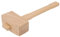 Holzhammer Professional T-förmige Carpenter Holzklopfen Holzbearbeitungswerkzeug(L),Hammer mit rundem Kopf