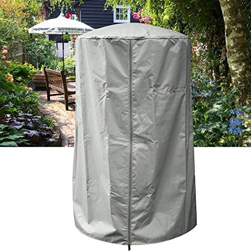 Cubierta del Calentador a Prueba de Agua Patio Patio Accesorios para Nieve para Lluvia 61*96cm (Gray)
