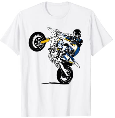 Supermoto Supermotard Enduro Moto Cross Maglietta