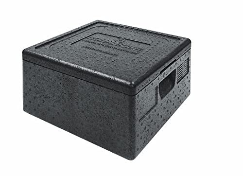 Pizzabox m. Deckel, Isolierbox 410x410x240mm,Thermobox, Transportbox, Top-Box