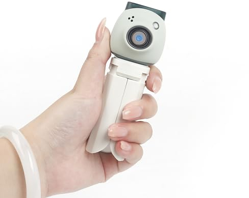 HIYQIN Mini-Stativ für Instax PAL, Sofortbildkamera-Ständer/Tragbares Kamerastativ Kompatibel mit Fujifilm Instax PAL Instant Kamera - Weiß