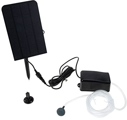 BESPORTBLE 1satz Solarbetriebene Sauerstoffpumpe Für Teiche Und Aquarien Tragbare Leise Und Effiziente Lösung Belüftung Von Fischteichen Und Aquarien Langlebigem Material