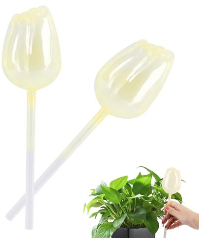 de riego de la Esfera, Picos de Vidrio Floral Doble decoración, tocón de inserción Automático de la Jardinera, para Jardines al Aire Libre Interiores, El a AR